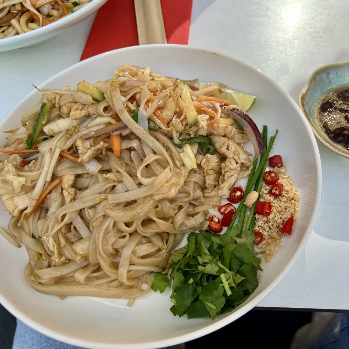 Pad Thai Mit Huhn