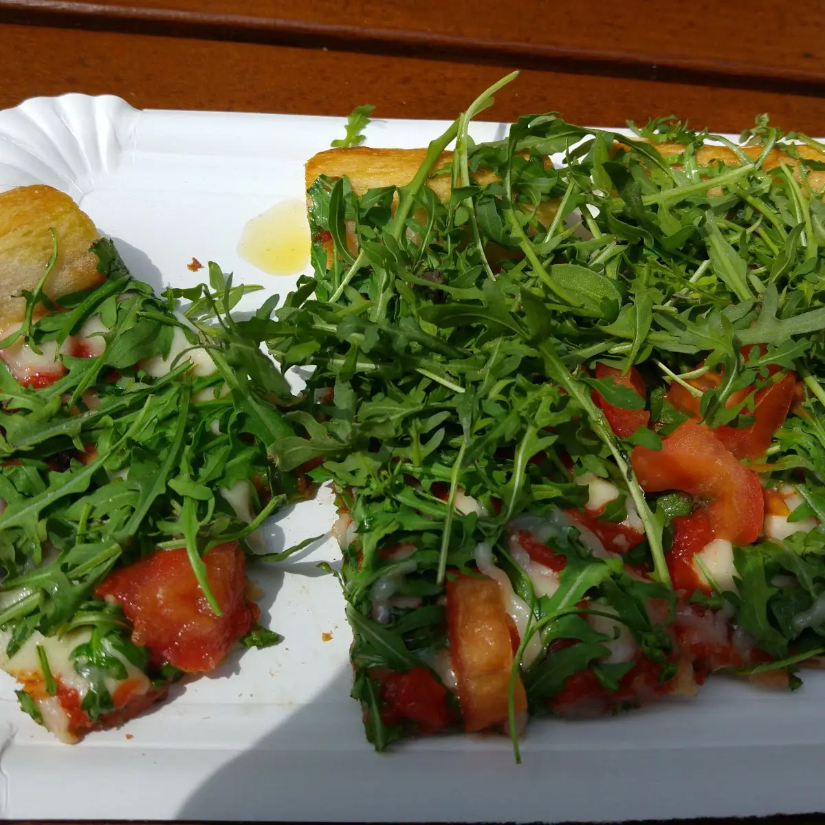 Pizzaschnitte - Ruccola