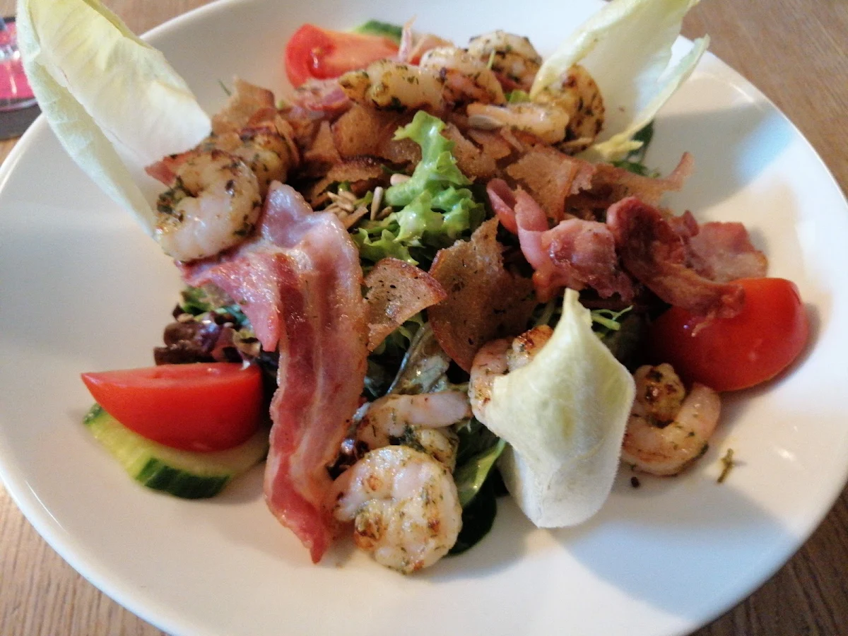 Garnelen Salat