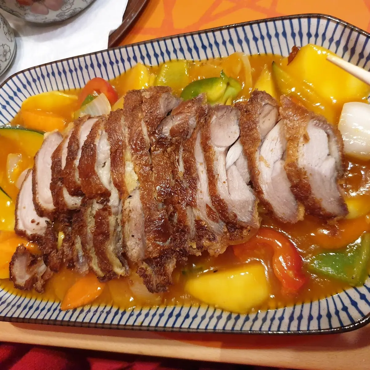 Ente Auf Mango & Gemüse