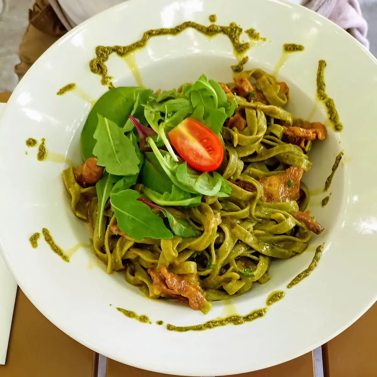 Eierschwammerltagliatelle