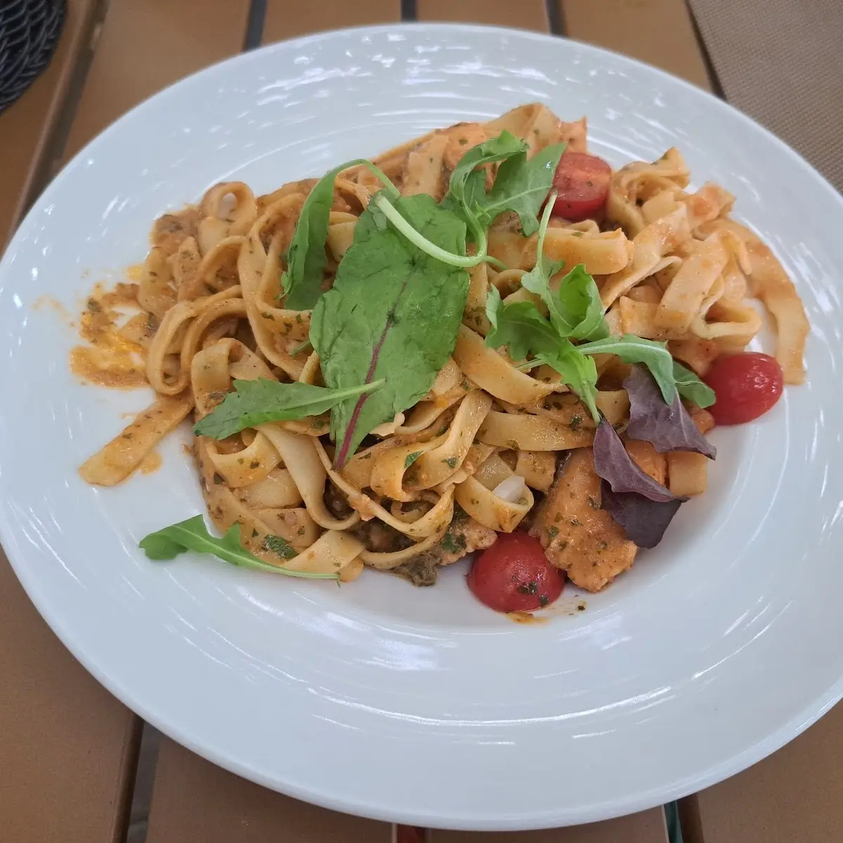 Tagliatelle Mit Lachs