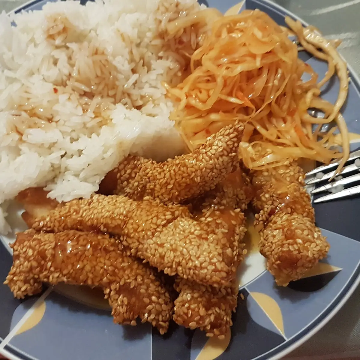 H5 Knuspriges Sesam Huhn