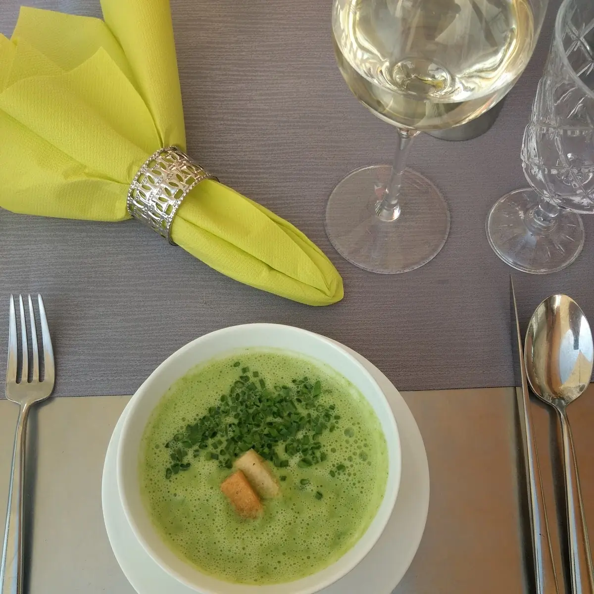 Bärlauchcreme Suppe