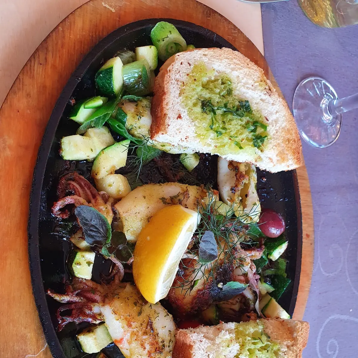 Calamari Gegrillt