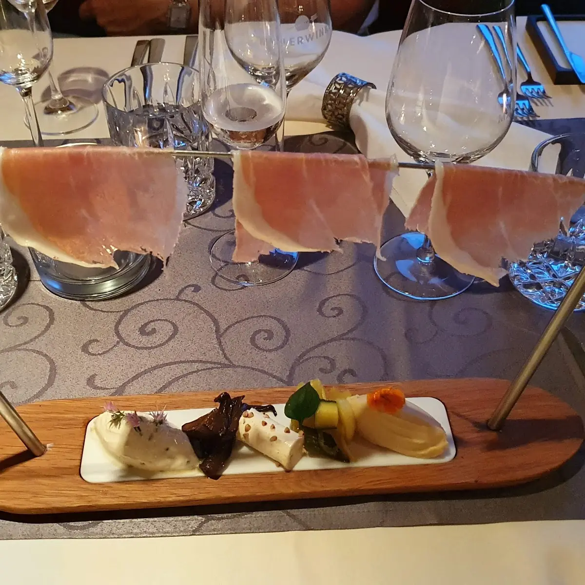 Vorspeise Mit Schinken