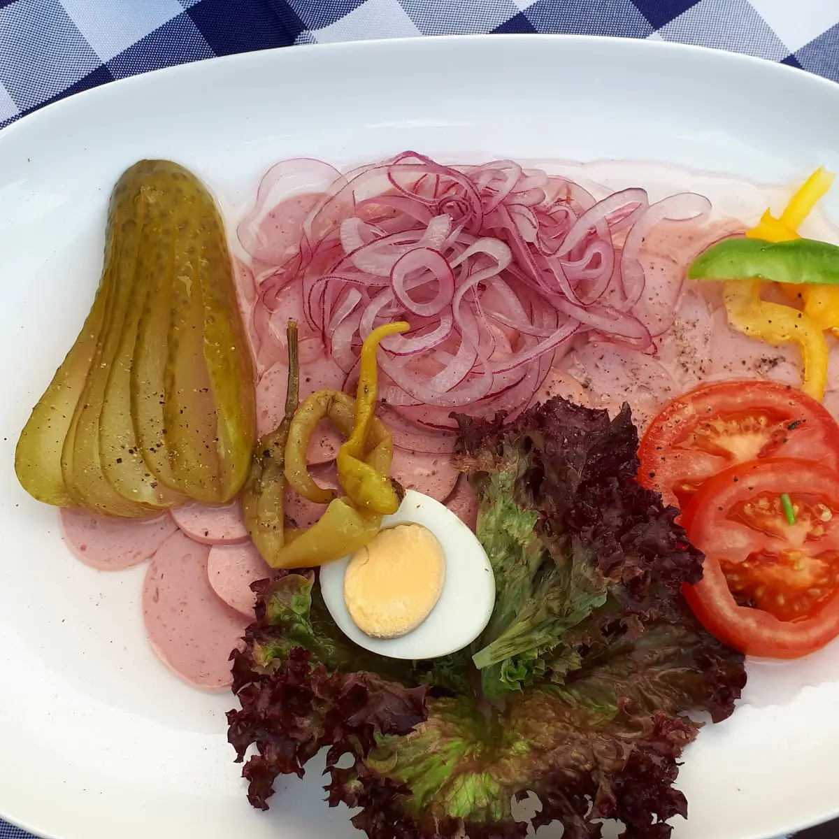 Sauerwurst Wurstsalat
