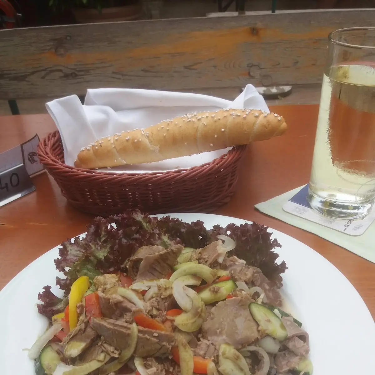 Rindfleisch Salat