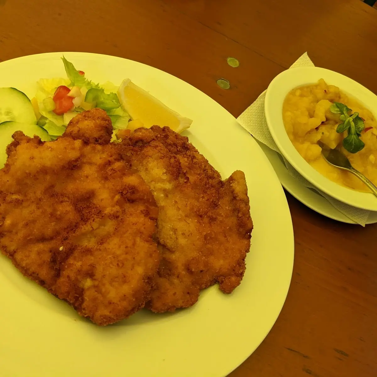 Wiener Schnitzel Mit Kartoffelsalat