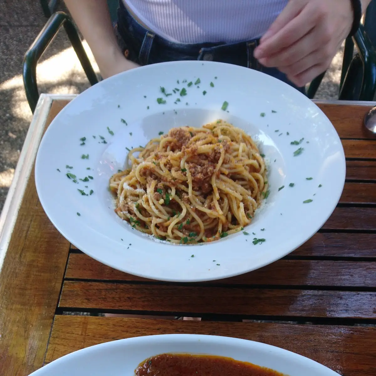 Spaghetti Bolognese Rindsgulasch Mit Knödel