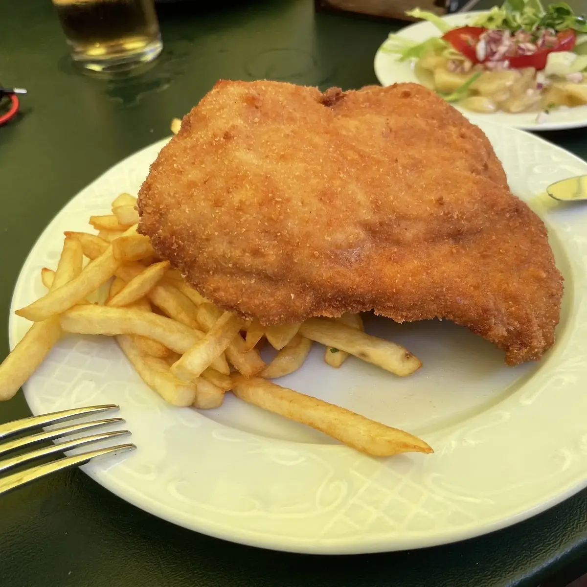 Cordon Bleu Mit Pommes