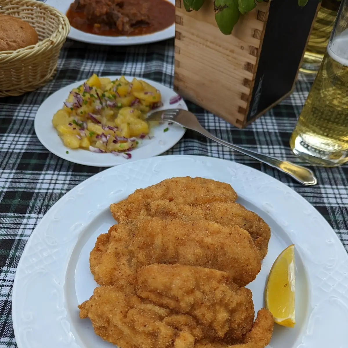 Wiener Schnitzel Mit Kartoffelsalat