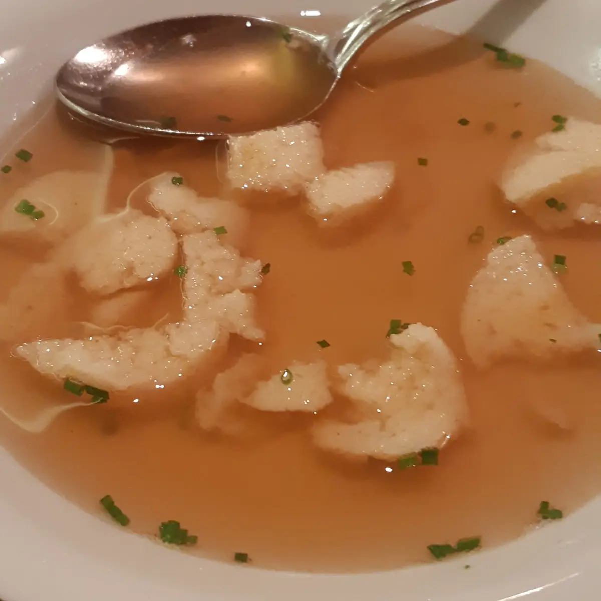 Klare Rindsuppe Mit Frittaten