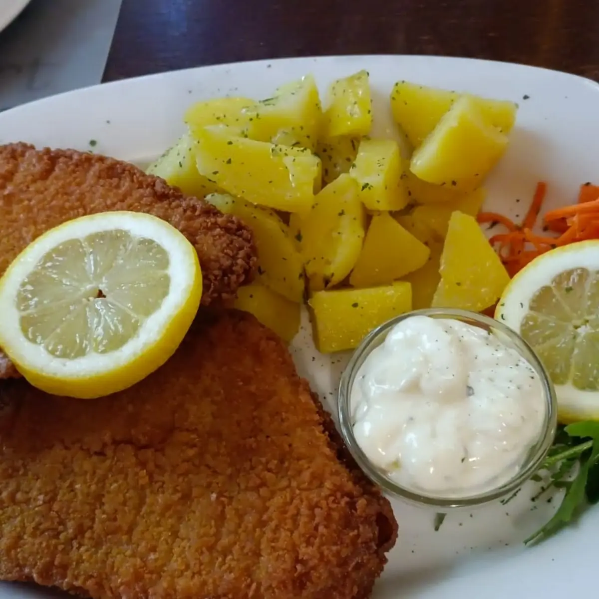 Fisch Gebacken