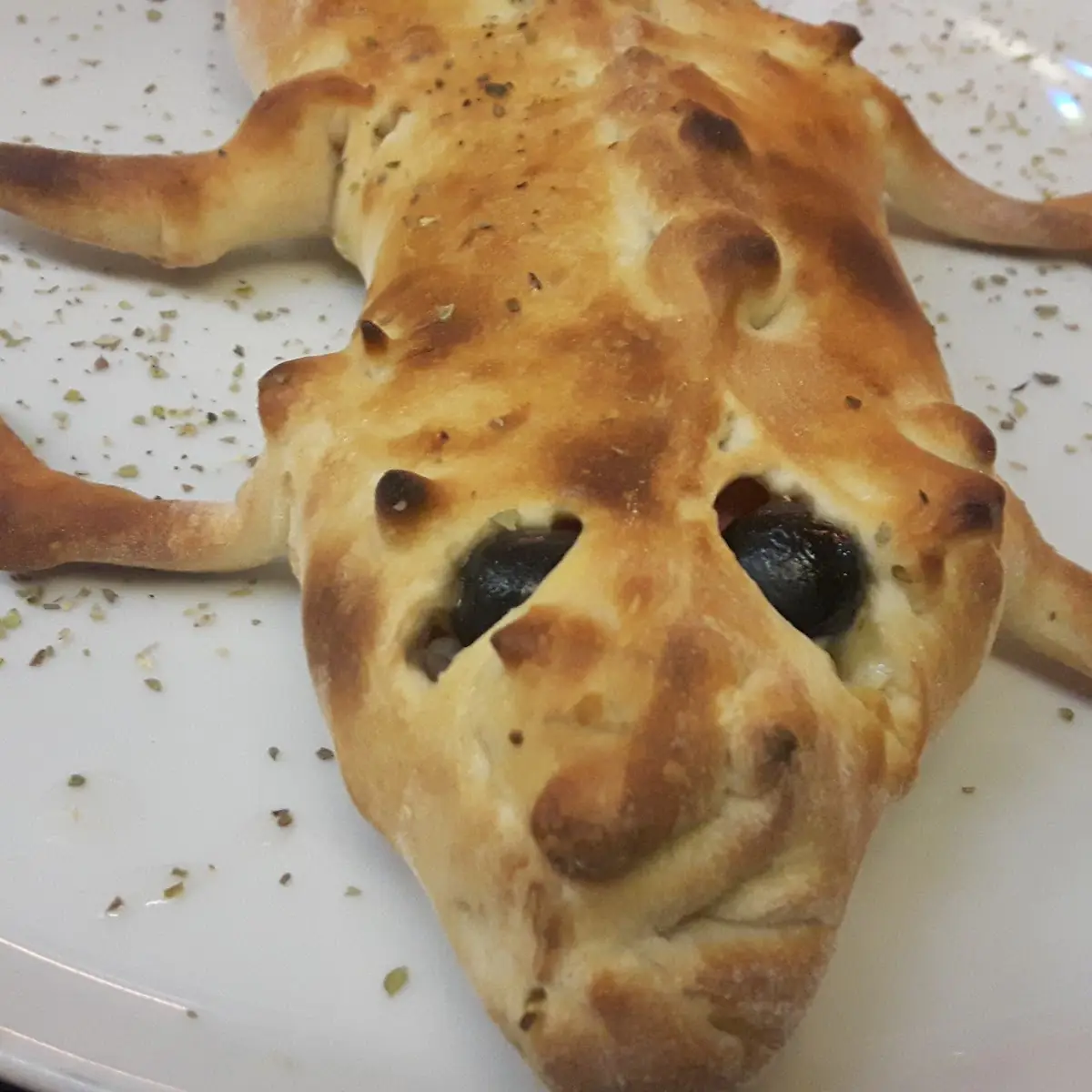Gefülltes Pizzabrot