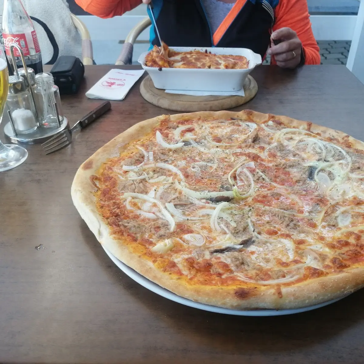 Thunfisch Pizza