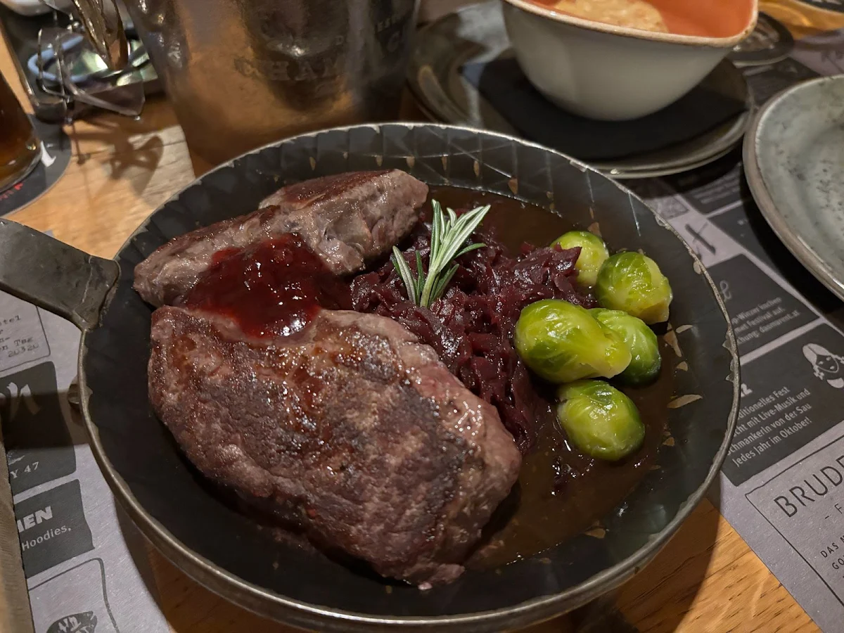 Hirsch Steak