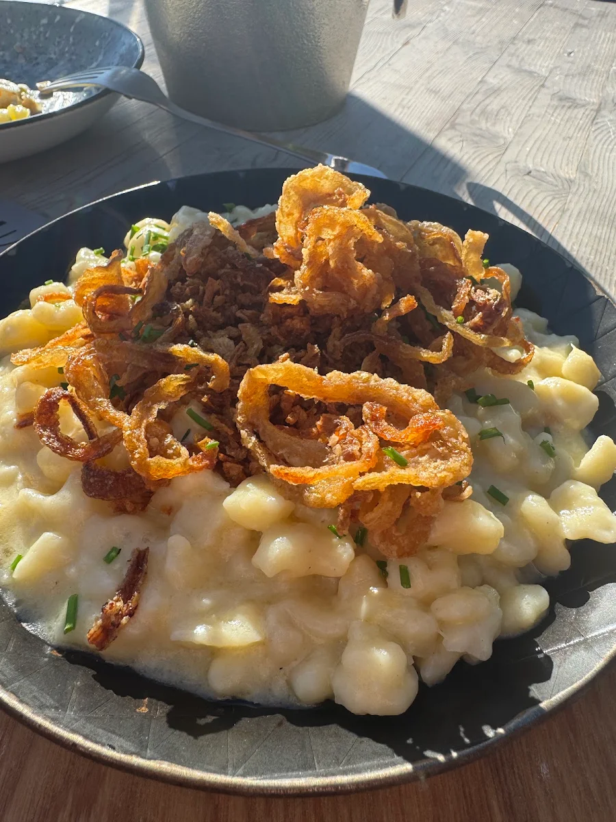 Spätzle Mit Röstzwiebeln