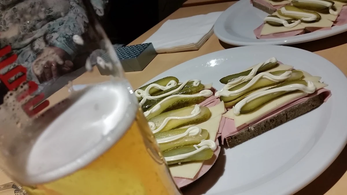 Belegtes Brot Mit Alles