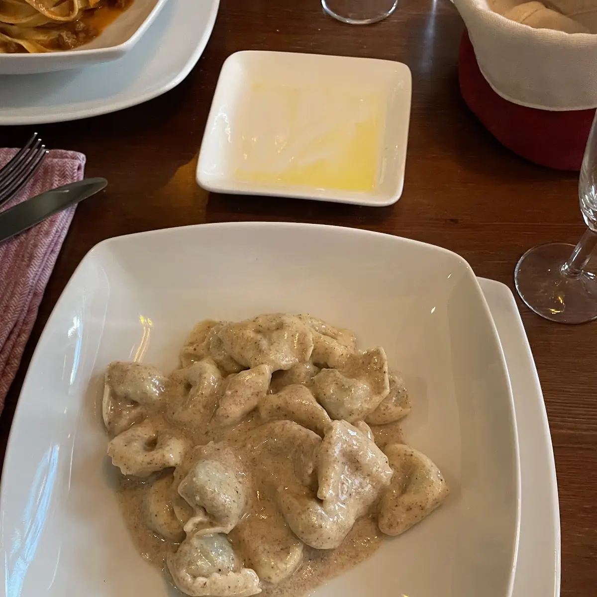 Pansoti In Salsa Di Noci