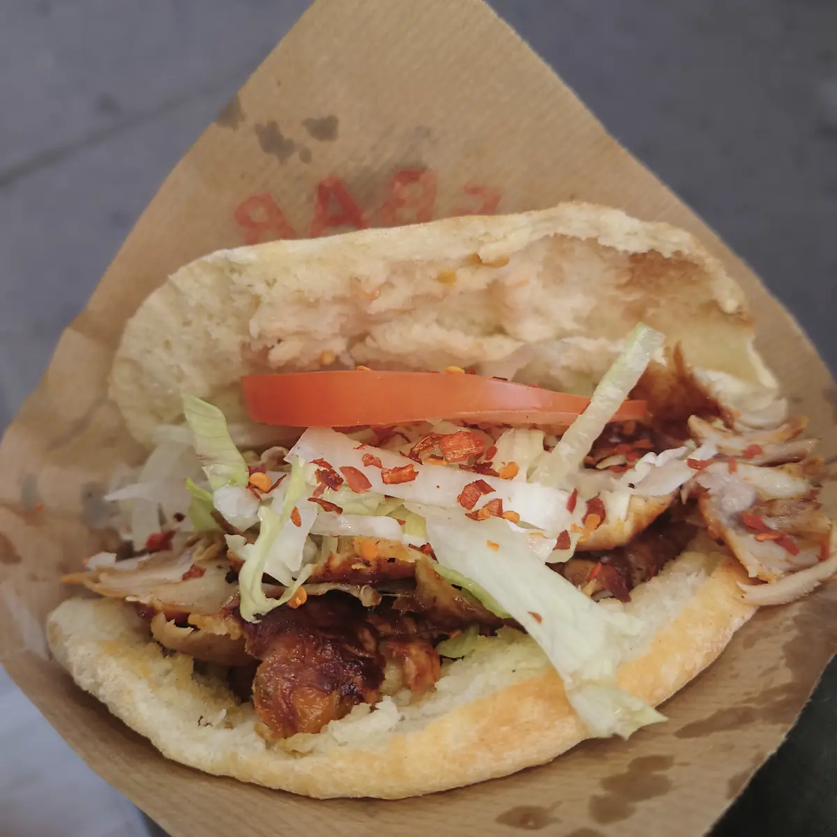 Hühner Kebab