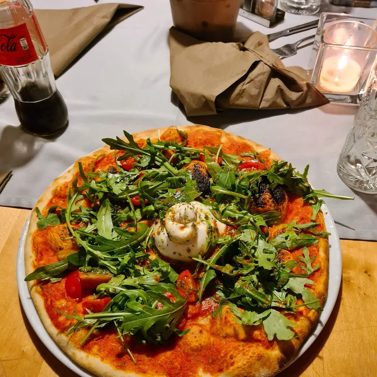 Pizza with Borata