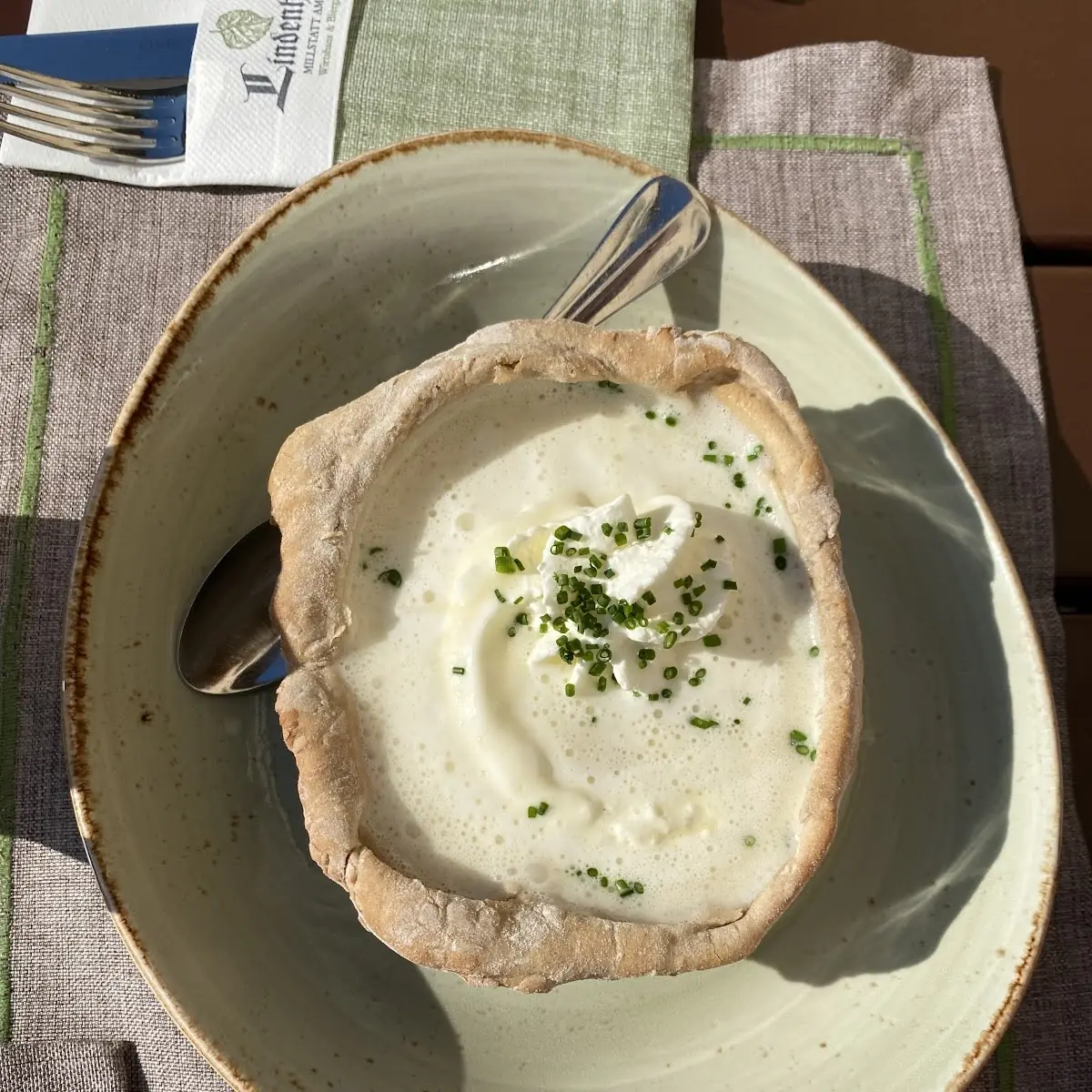 Knoblauchcremesuppe