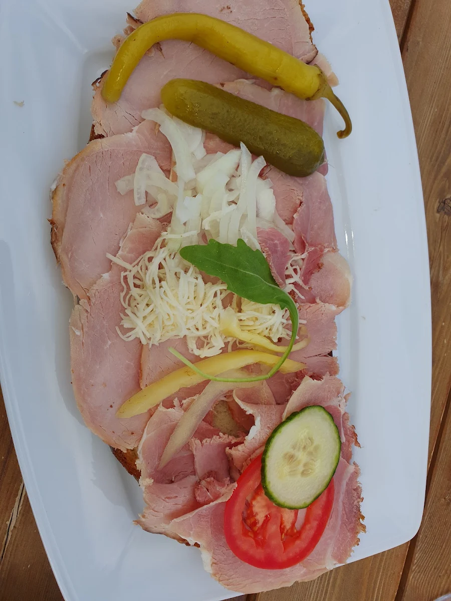 Schinken Brot Mit Kren