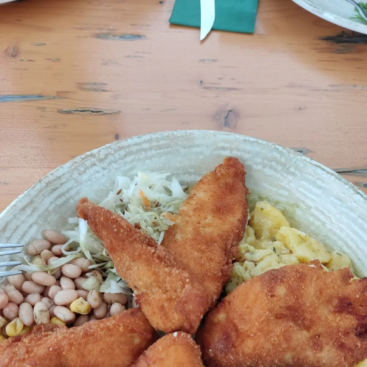 Salat Mit Gebackener Hühnerbrust