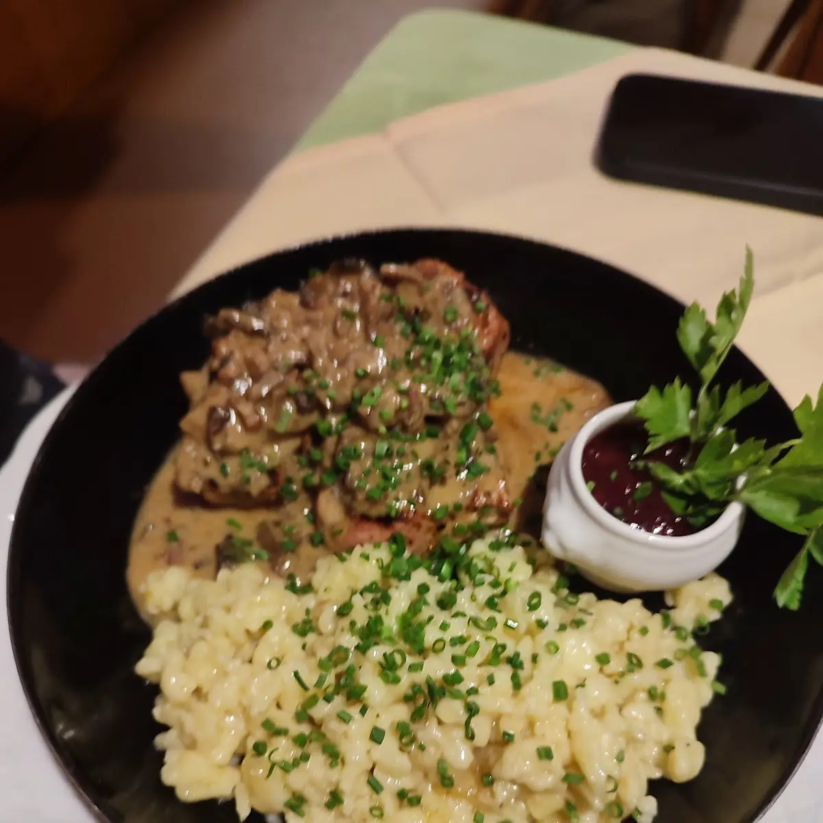 Maiale Ai Funghi