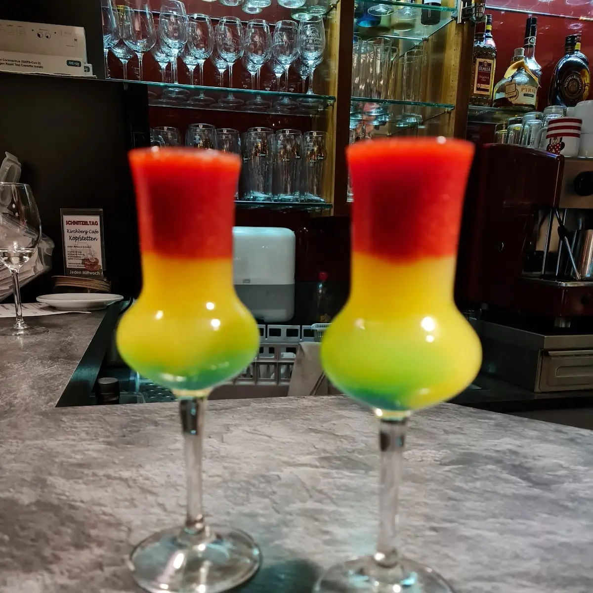 Regenbogen Shot