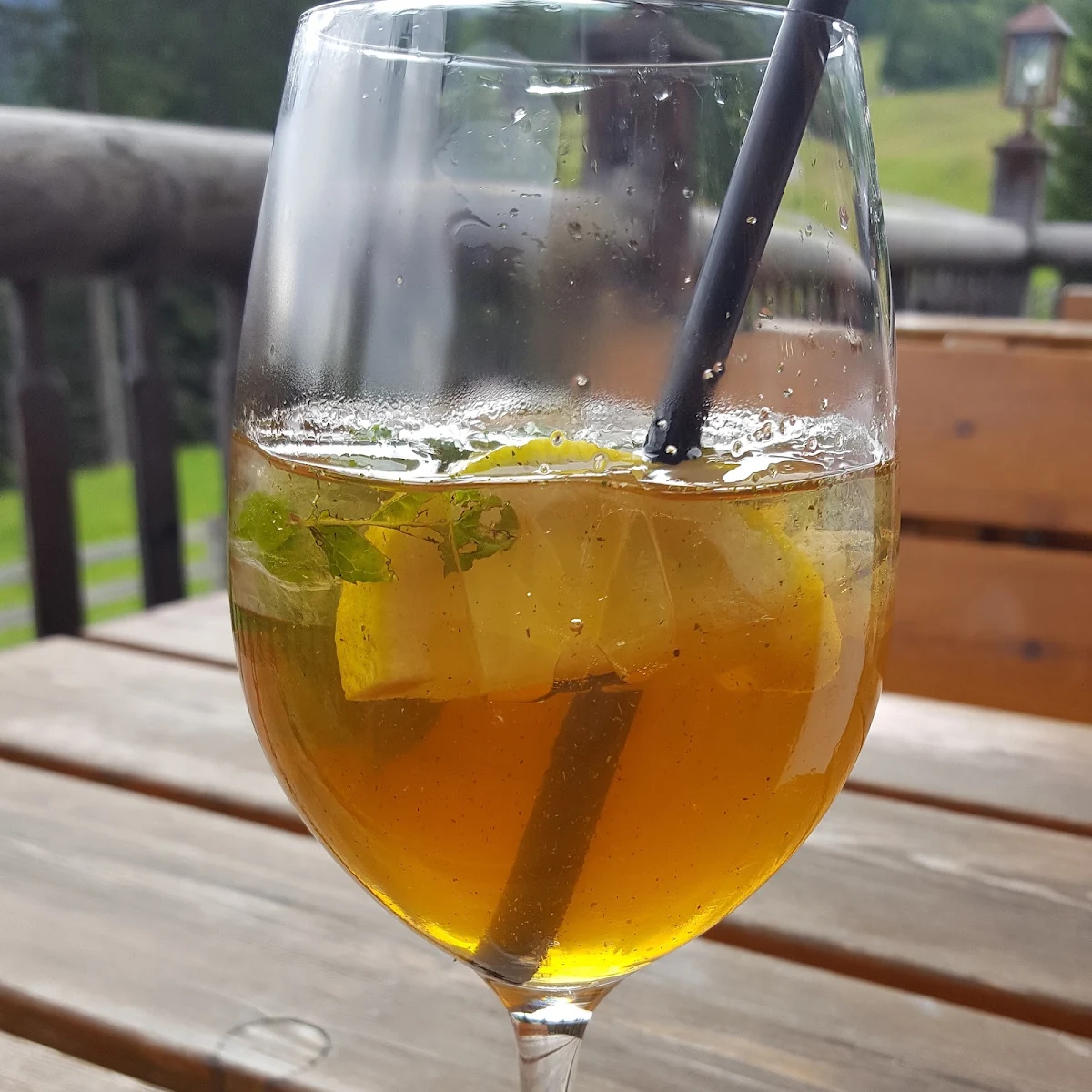 Apfelsaft Gespritzt