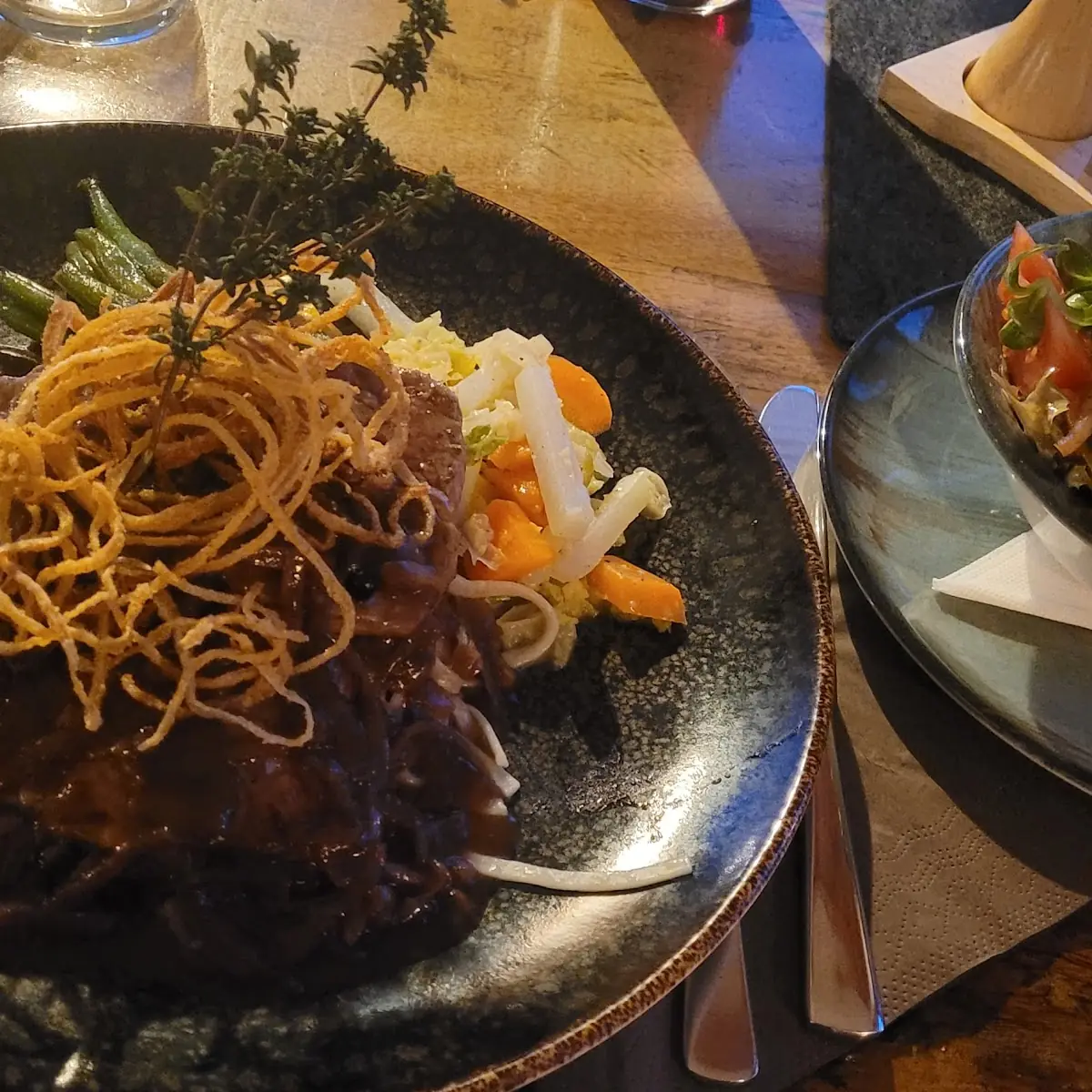 Zwiebelrostbraten
