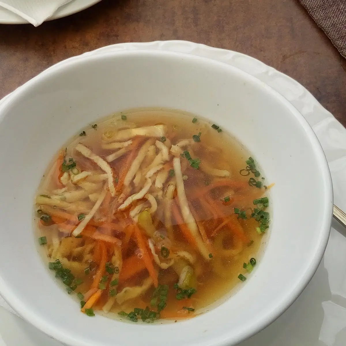 Frittatensuppe - Pancake Soup