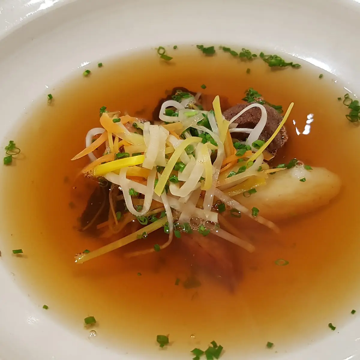 Griesnockerl Suppe