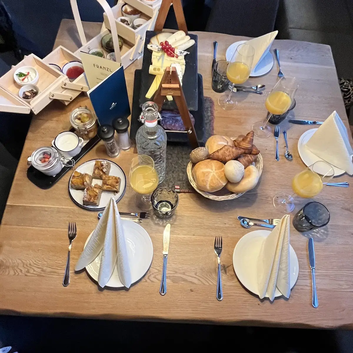 Sonnenaufgangsfrühstück
