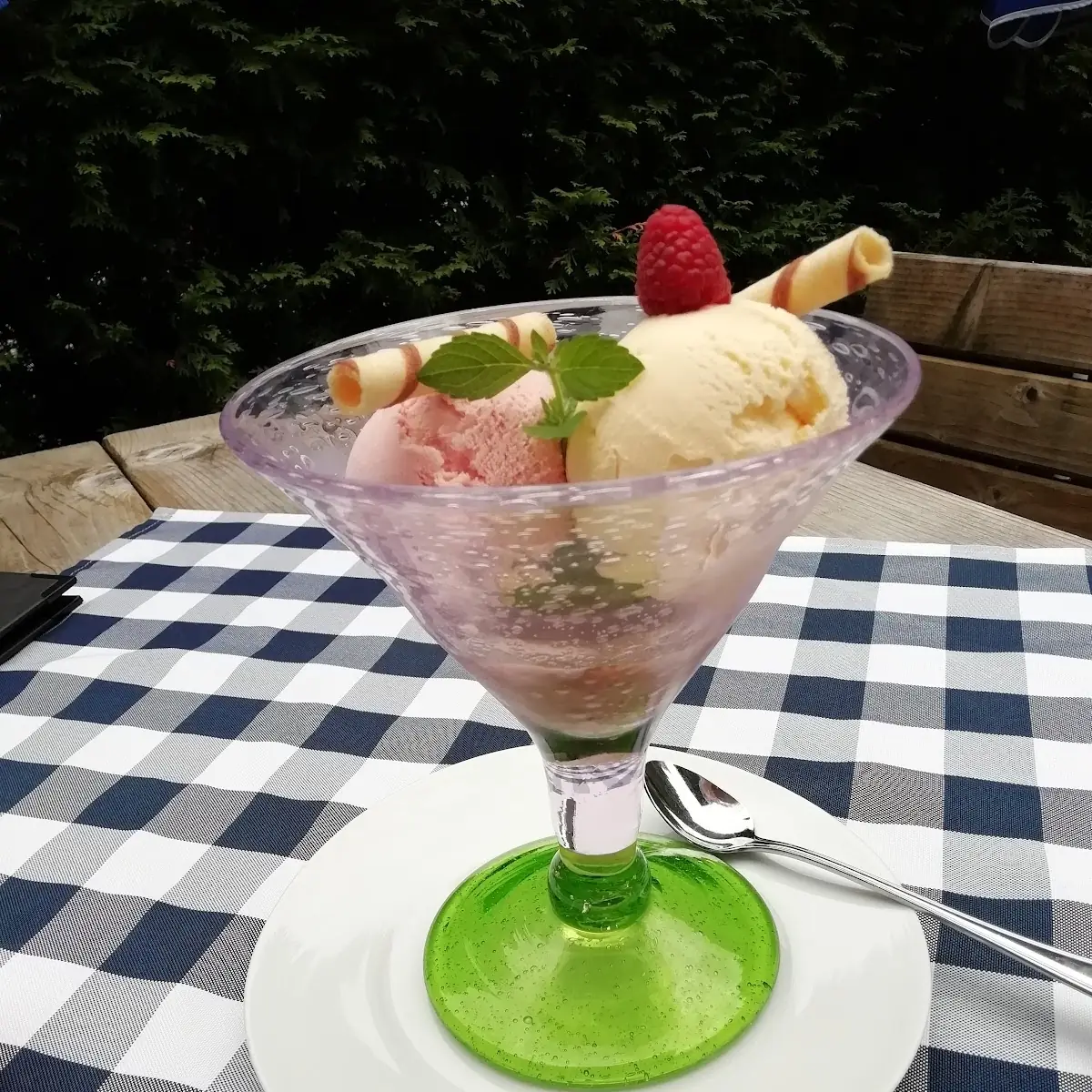 Gemischtes Eis Ohne Sahne