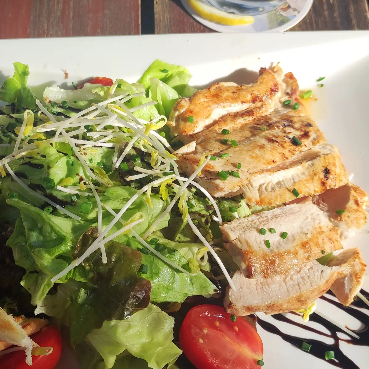 Backhendelsalat