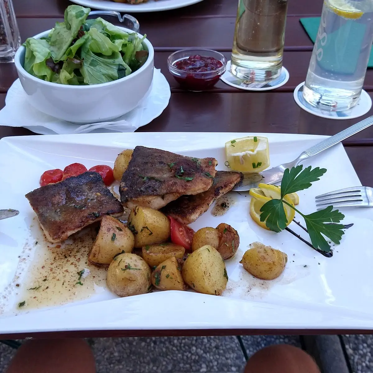 Gebratener Lachs
