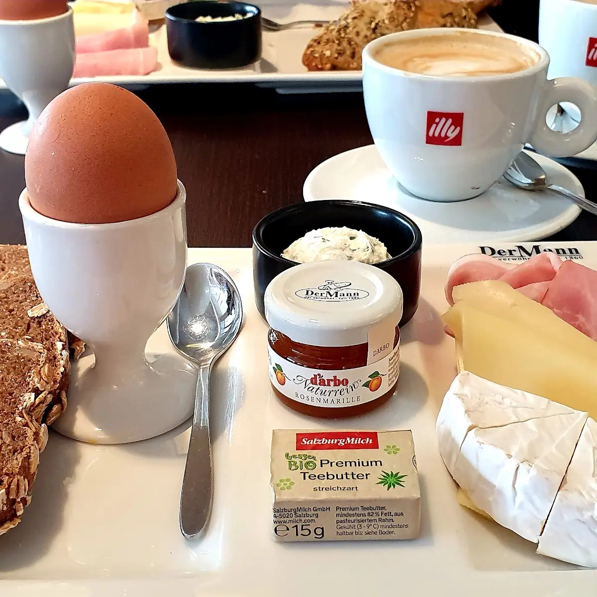 Mann's Klassiker Frühstück Mit Dinkelvollkornbrot