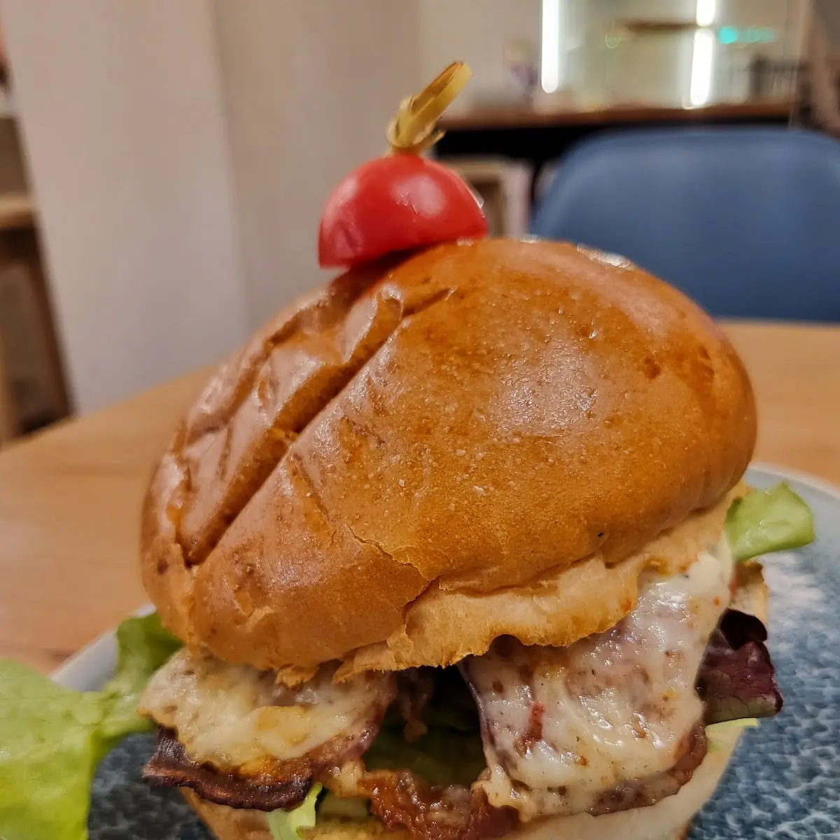 Ostrich Burger