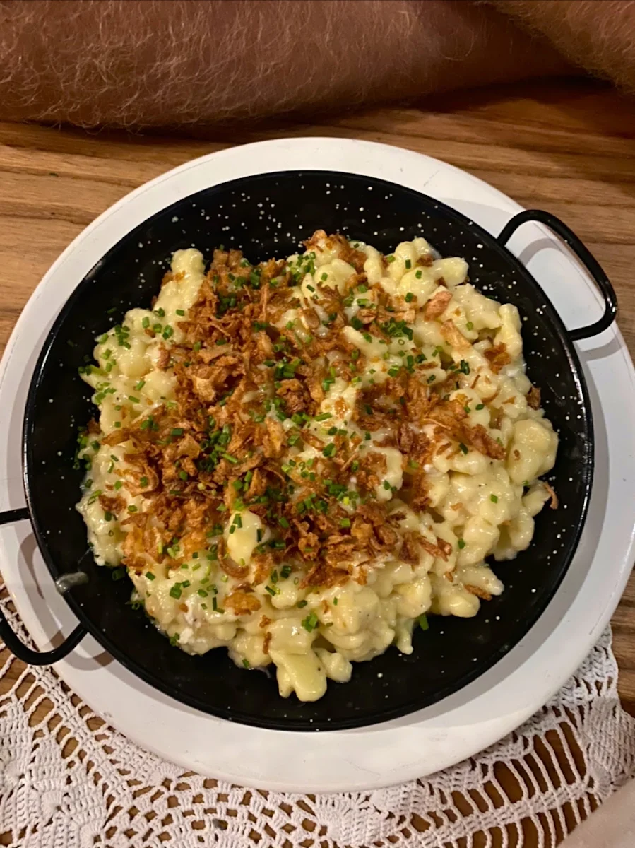 Käsespätzle Mit Zwiebeln