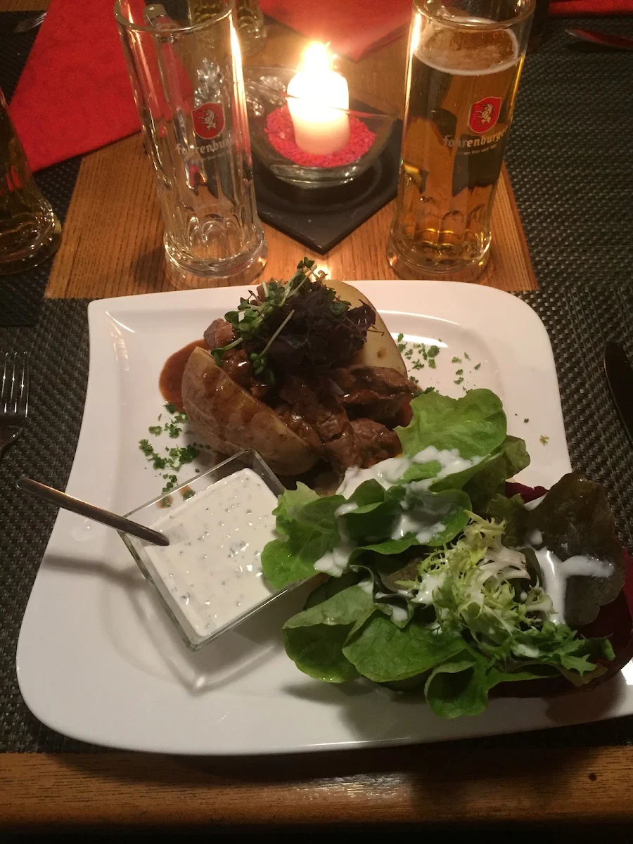 Ofenkartoffel Beef