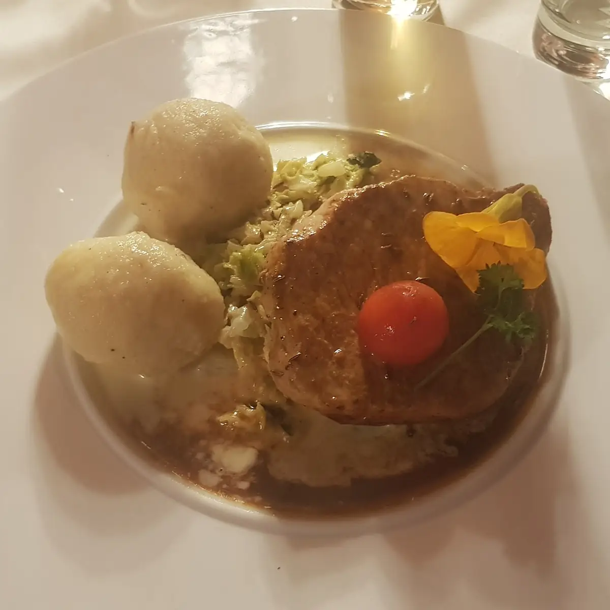 Schweinerückensteak