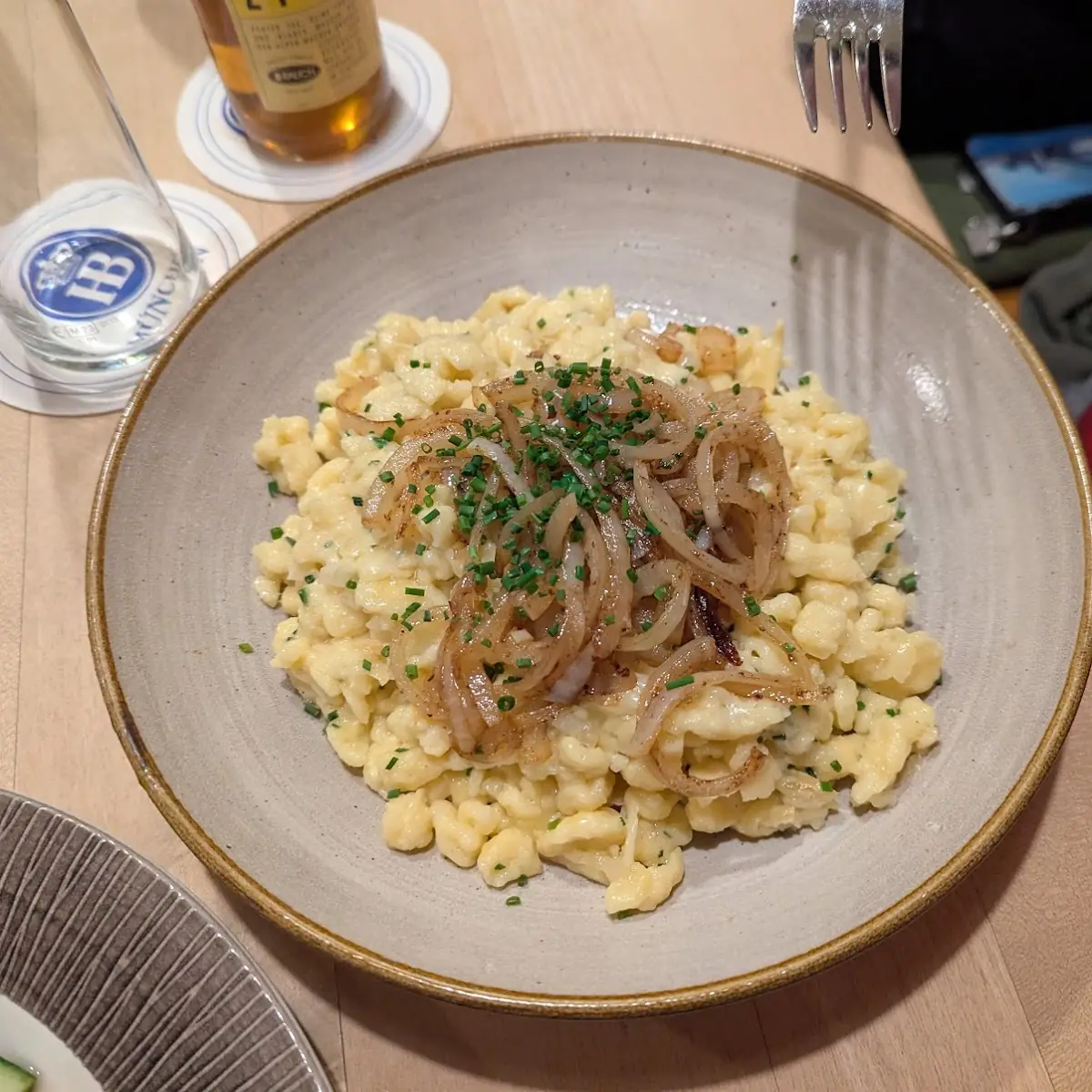 Käsespätzle Mit Zwiebeln