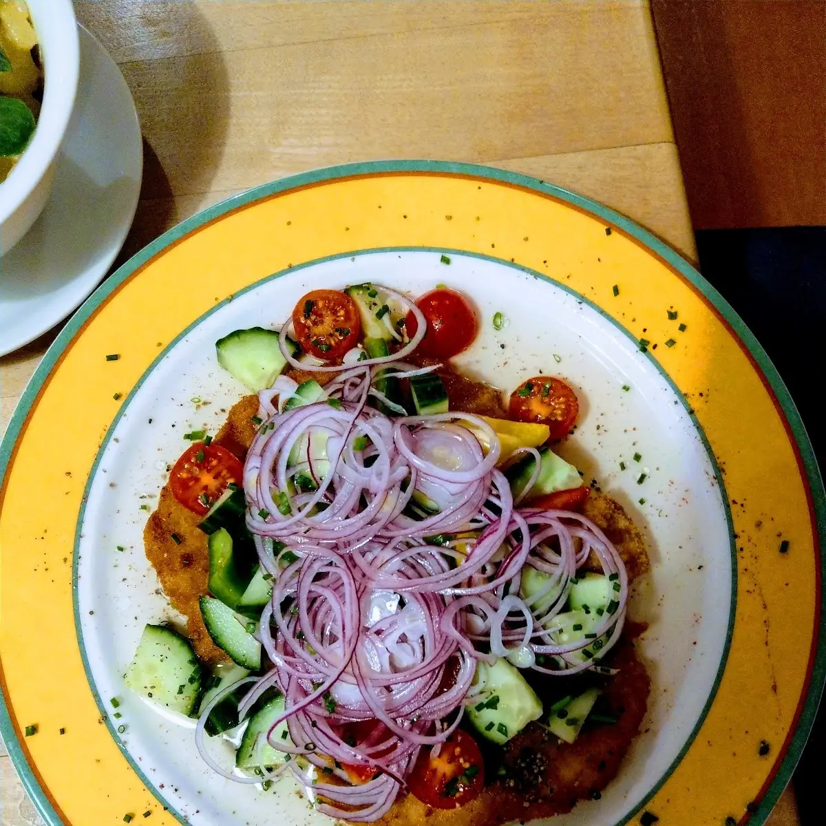 Saures Schweineschnitzel