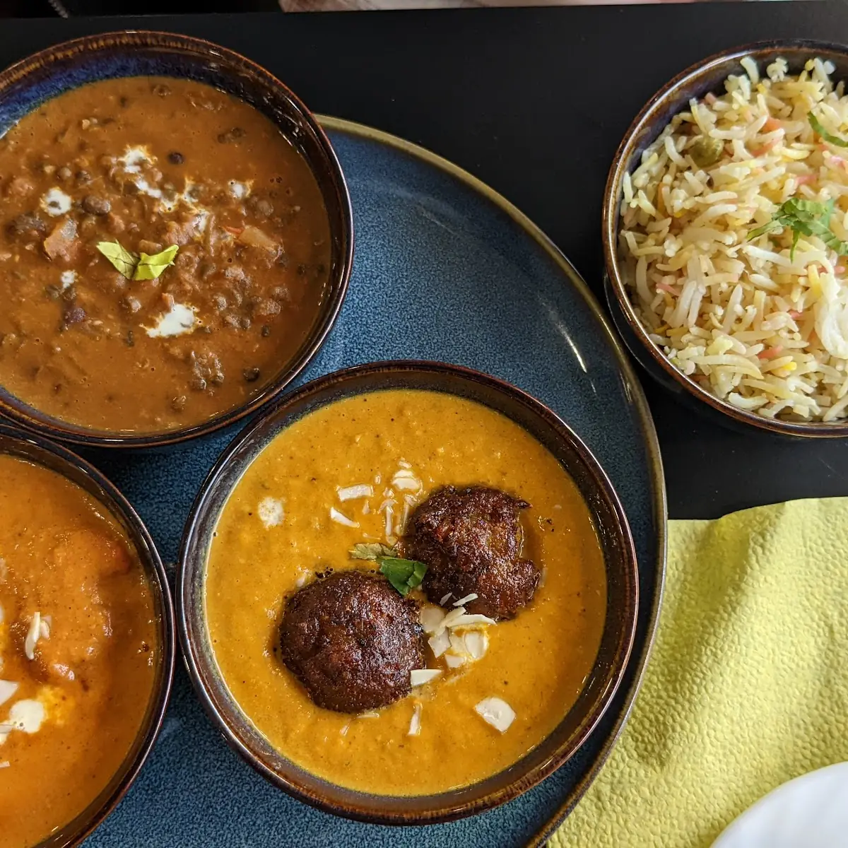 Malai-kofta Veggie-käse-bomben