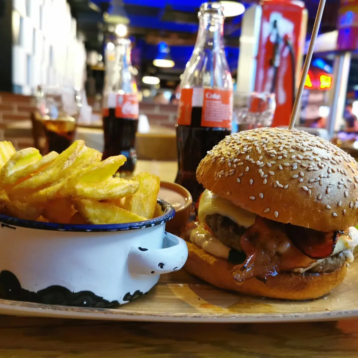 Double Racers Burger