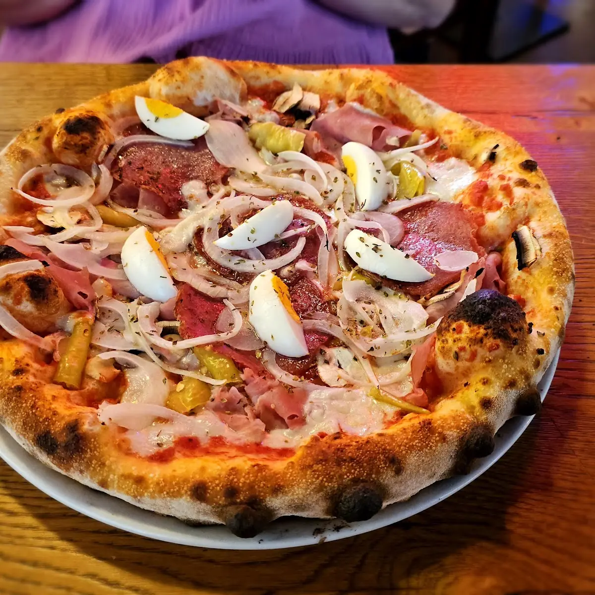 Pizza Prosciutto E Funghi