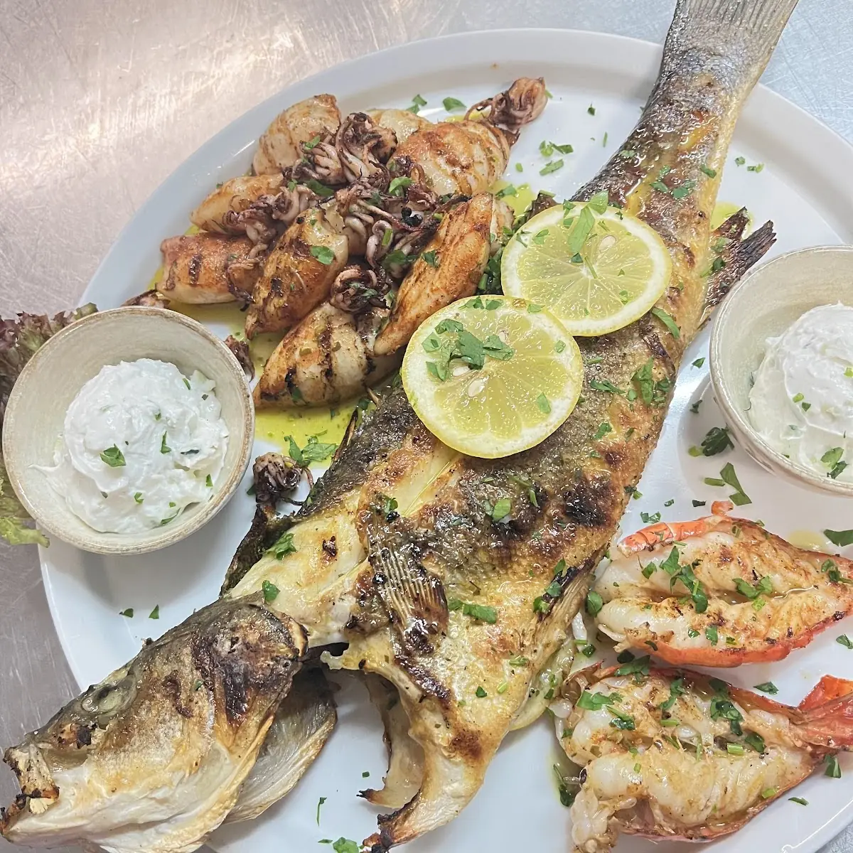 Fisch Platte Für 2 Personen